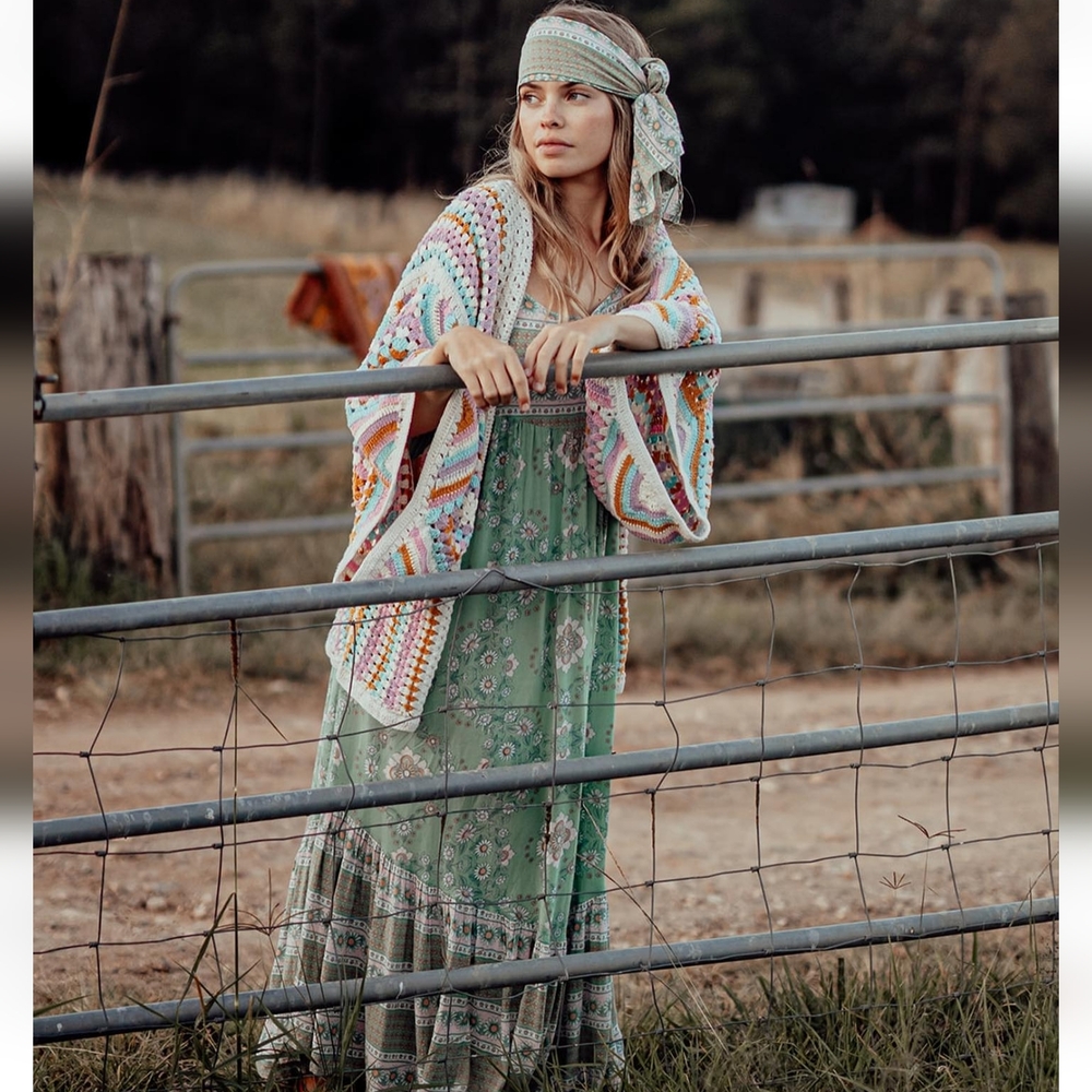 Xxl Aus Love St Wander Free Maxi In Meadow Xl Rsyon Floral Boho Nwot